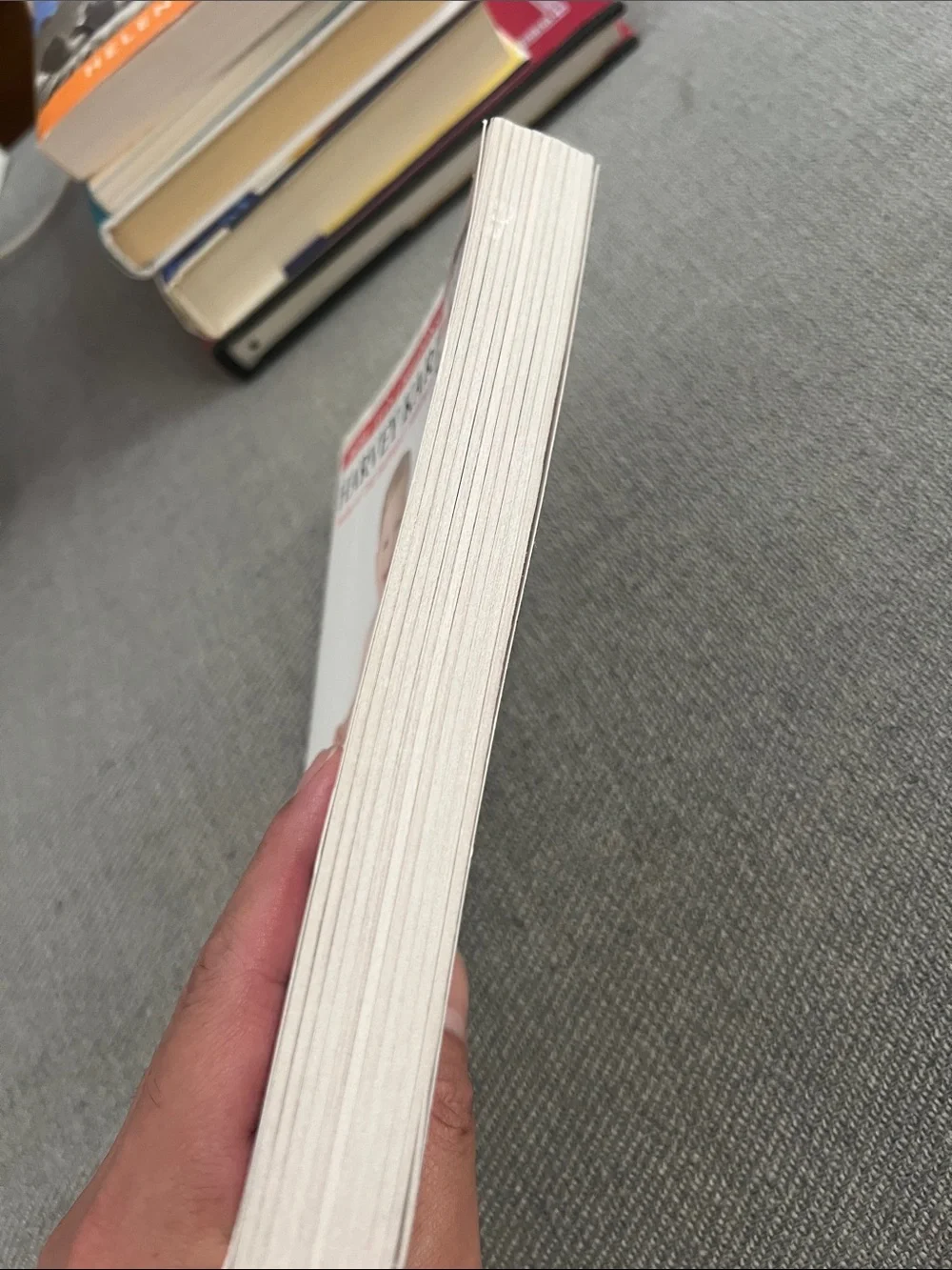 Paperback Book book title